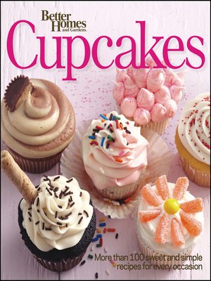 Better Homes & Gardens Cupcakes - ebook